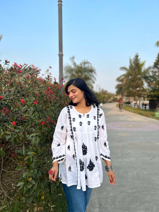 Authentic Lucknowi artistry, designed for modern everyday wear.”